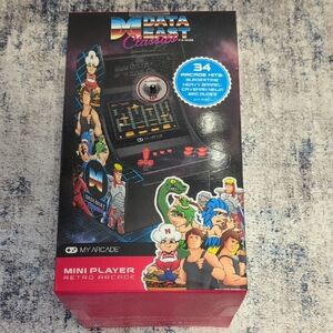 Sealed New Data East Classic My Arcade Mini Player 34 Games